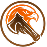 Falcon Axe Logo Icon